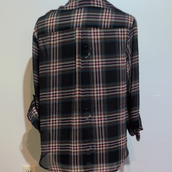 Decree Multicolor Plaid Shirt - Picture 5 of 7